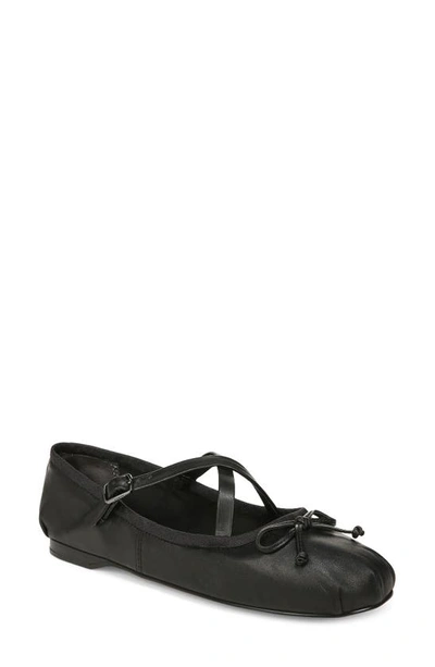 Circus Ny By Sam Edelman Zuri Ballet Flat In Black Leather