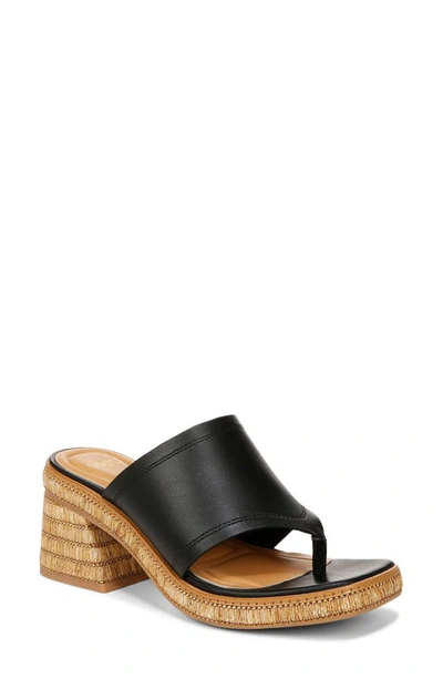 Sarto By Franco Sarto Ferrara Espadrille Platform Sandal In Black