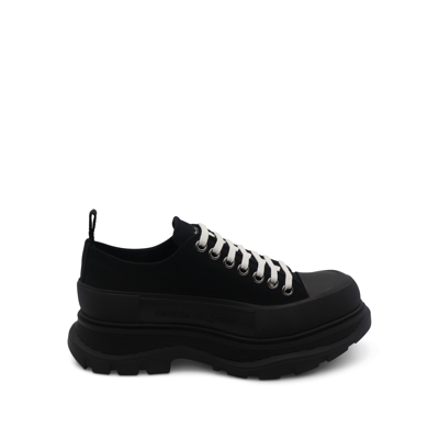 Alexander Mcqueen Tread Slick Canvas Lace Up