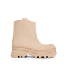 Chloé Raina Rubber Boots In Beige