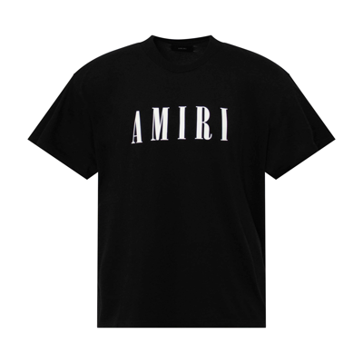 Amiri Core Logo T-shirt In Black