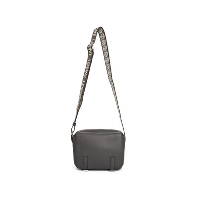 Loewe Military Xs Messenger Bag In Grey