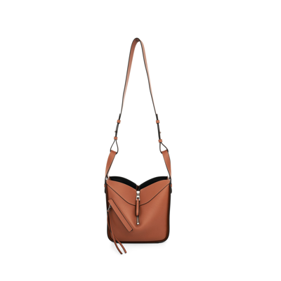 Loewe Hammock Compact Bag In Brown