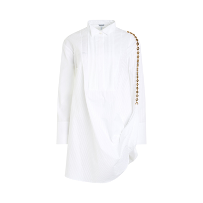 LOEWE WOMEN'S CHAIN SHIRT DRESS