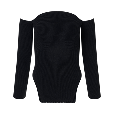 Khaite Maria Sweater In Black