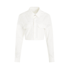 Rick Owens Women's Cotton Cropped Shirt