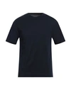 Circolo 1901 Man T-shirt Midnight Blue Size S Cotton, Elastane In Navy Blue