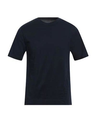 Circolo 1901 Man T-shirt Midnight Blue Size S Cotton, Elastane