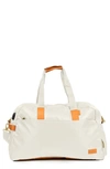 Champs Water Resistant Nylon Duffle Bag In Ivory