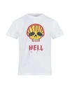 Botter White Skull Graphic-print Organic-cotton T-shirt In White