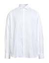 Alessandro Gherardi Man Shirt White Size 16 Cotton In White