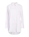 Jacqueline De Yong Woman Shirt Fuchsia Size 6 Cotton, Polyester, Elastane In Pink