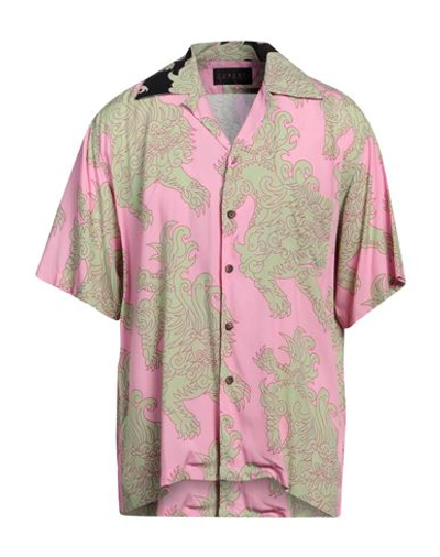 Havanii Man Shirt Pink Size L Viscose