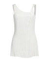 Un-namable Woman Top Off White Size 2 Viscose, Silk In Off White