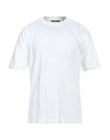 Viadeste Man T-shirt White Size 46 Cotton