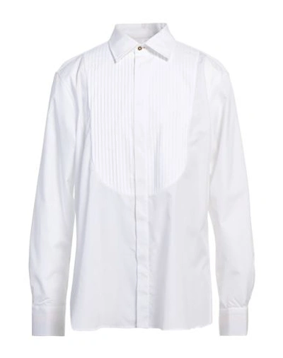 Paul Smith Man Shirt White Size 17 Cotton