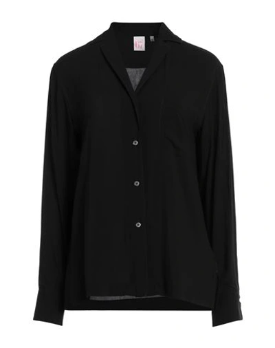 Archivio '67 Woman Shirt Black Size 12 Viscose