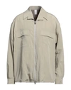 Attachment Man Jacket Sage Green Size 2 Lyocell, Nylon In Sage Green