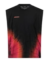 Dsquared2 Flame Iron Tank T-shirt In Black