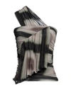 Rick Owens Woman Top Black Size 6 Cupro, Elastane In Black