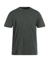 John Richmond Man T-shirt Dark Green Size Xxl Cotton