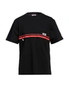 Gcds Man T-shirt Black Size Xs Cotton
