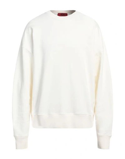 424 Fourtwofour Man Sweatshirt White Size L Cotton