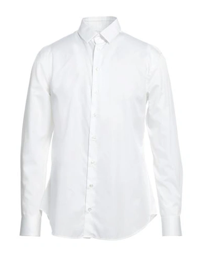 Giorgio Armani Man Shirt White Size 17 Cotton