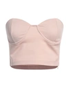 Haveone Woman Top Blush Size M Cotton, Polyamide, Elastic Fibres In Pink