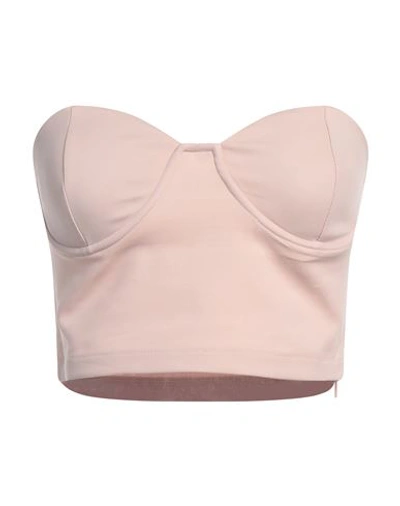 Haveone Woman Top Blush Size M Cotton, Polyamide, Elastic Fibres In Pink