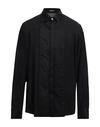 Ann Demeulemeester Man Shirt Black Size 42 Silk
