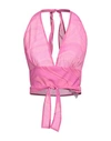 Etro Woman Top Fuchsia Size 8 Viscose In Pink