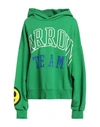 BARROW BARROW WOMAN SWEATSHIRT GREEN SIZE M COTTON