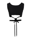 Barrow Woman Top Black Size L Viscose, Polyester, Polyamide In Black