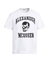 Alexander Mcqueen Alexander Mc Queen Skull T Shirt In White