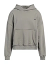 A Paper Kid Man Sweatshirt Taupe Size Xl Cotton In Sage Green