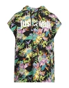 Just Cavalli Man Sweatshirt Black Size Xxl Cotton In Black