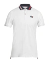 Fred Mello Man Polo Shirt White Size M Cotton