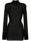 LOST & FOUND LOST & FOUND RIA DUNN ROLL NECK JUMPER - BLACK,W2170814812258853