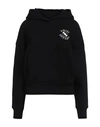Amiri Woman Sweatshirt Black Size S Cotton In Black