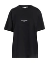 Stella Mccartney Woman T-shirt Black Size L Cotton