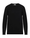 Altea Man Sweatshirt Black Size S Cotton In Black