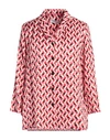 Emma & Gaia Woman Shirt Red Size 4 Viscose In Red