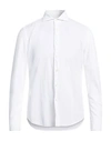 Ghirardelli Man Shirt White Size 18 Cotton