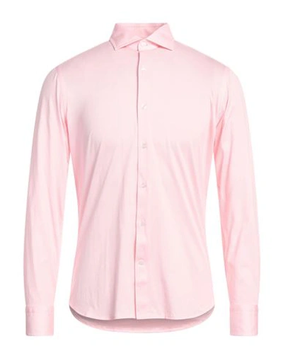 Sonrisa Man Shirt Pink Size 17 Cotton