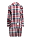 THOM BROWNE THOM BROWNE WOMAN SHIRT RED SIZE 6 COTTON