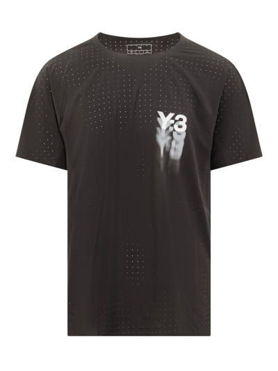 Y-3 T-shirt With Logo In Black
