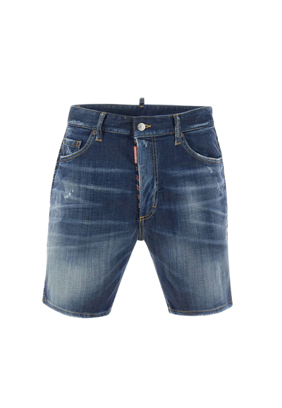 Dsquared2 Marine Shorts In Blue