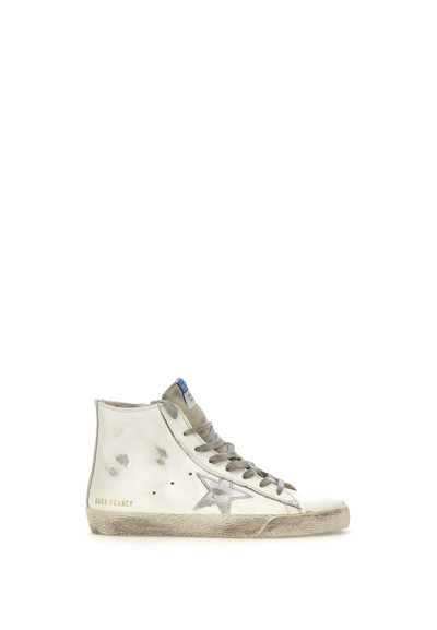 Golden Goose France Classic Trainers In White