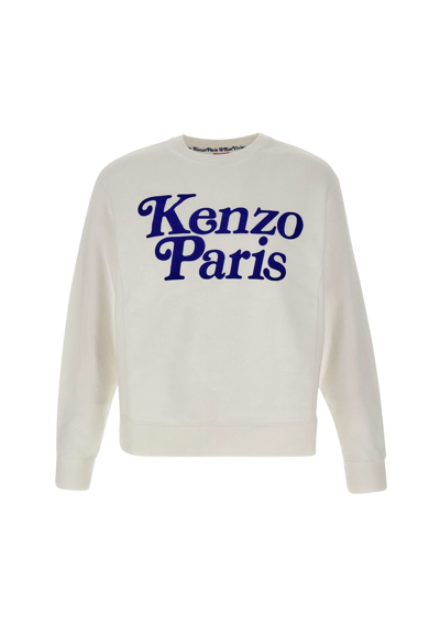 Kenzo By Verdi Cotton Sweatshirt In White